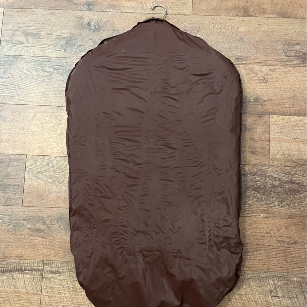 Faconnable Vintage Brown Leather Bomber Jacket - Picture 9 of 9